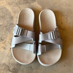 CHACO Women's CHILLOS Gray Slide Sandals Size 7